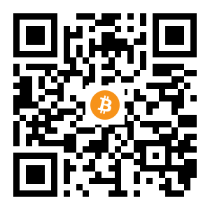 bitcoin:16jvAChYEcJL8V3yi7Tkrqi8G7ytpyqfyw black Bitcoin QR code