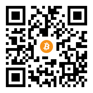 bitcoin:16kassEBGiKgmxh81qLMDhnkMC4ZxKpD2J black Bitcoin QR code
