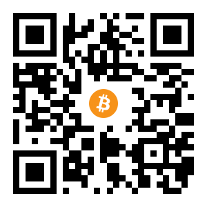 bitcoin:16kbYpyAkqvXhbe73wYYVGSR9GwDpSzb1U black Bitcoin QR code