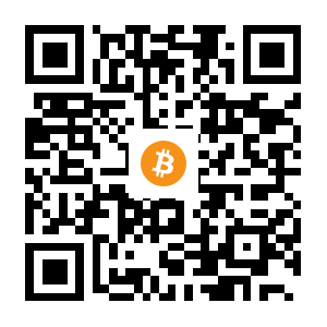 bitcoin:16kx1pzfCfeh6NNt99Hzfa9aJTzL5GSqZA black Bitcoin QR code