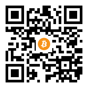 bitcoin:16m55FbMbdVYG7EMCqyEfhv1R3FXMRN9B5 black Bitcoin QR code