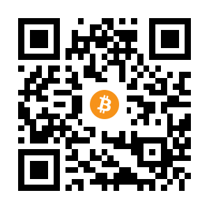 bitcoin:16mYr6KjdKKumbzFGuLTQThoSV1AcFA8MK black Bitcoin QR code