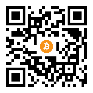 bitcoin:16mn3XHJi8YFsVJFqjhFj1SmpENofKmXLr black Bitcoin QR code