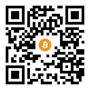 bitcoin:16nM3hLLH6iUchw2sVcyBRJJcNwkwcjjH1 black Bitcoin QR code