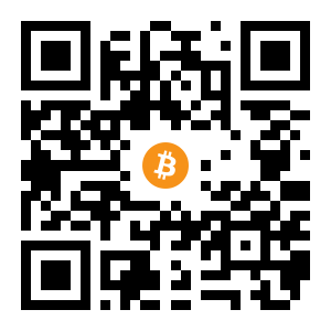 bitcoin:16prTU9P36pAwd7hsq48DScvNpBw8KpVCj black Bitcoin QR code