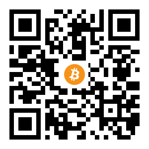 bitcoin:16qFF8ts9MtonFQdAqUHLvqKQmE4Kq5JJo black Bitcoin QR code
