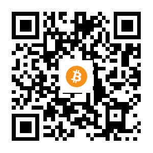 bitcoin:16qMzFb6TPoZwL5AXaDQhnCFZgS7dKR23m black Bitcoin QR code