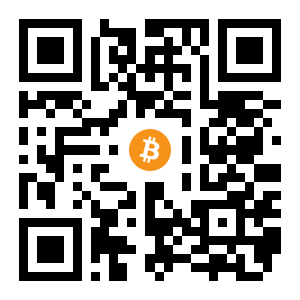 bitcoin:16qkGPv7RdvZKQHzzpDdqDTdTVfpLZdfhu black Bitcoin QR code