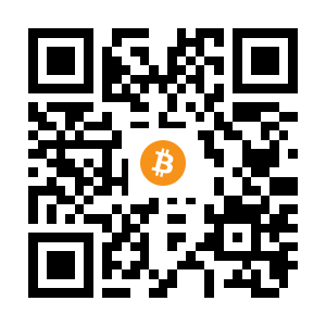 bitcoin:16qzrWZyTjQkNYbcdwwTmHi2MaXJ2MU5LK black Bitcoin QR code