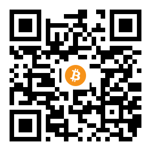 bitcoin:16rNDts8X5DnPg4zYMTwBQYArFa89d5KUg black Bitcoin QR code