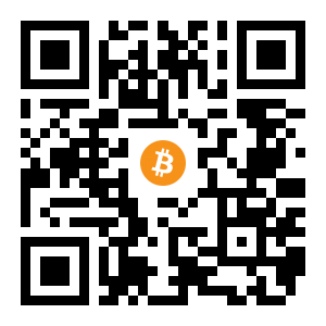 bitcoin:16uAtSoR1EjtfQNiRioNjWpNcNoD4SwcDB black Bitcoin QR code