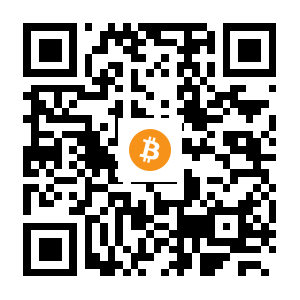 bitcoin:16uNBtZT87Z4RgWe8KSvmBVHdVNfAMZUwv black Bitcoin QR code