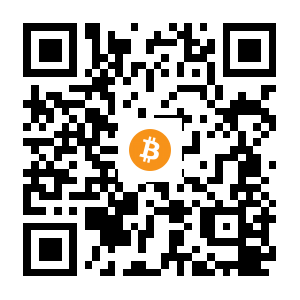 bitcoin:16uTyPVCEzgTsWWtA27tXscYntdXcrFA46 black Bitcoin QR code