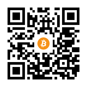 bitcoin:16uex23kM3SPmRuGzhkpysMVLD7fN7y4mG black Bitcoin QR code