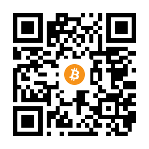 bitcoin:16uvouSwMcMnu3E9aH7Y62hUNxi8fZ5bPH black Bitcoin QR code