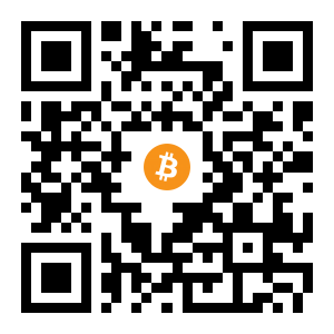 bitcoin:16vVApksGfMwBg2TA235UVbMPiSbLKxjq1 black Bitcoin QR code