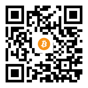 bitcoin:16vacNXTmDqVaA2BrBztdEP9rMu56BVDfB black Bitcoin QR code