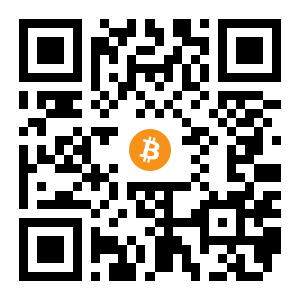 bitcoin:16w3Pf4veDzSmcbBCUJvdnv9ehATUGZEp8 black Bitcoin QR code