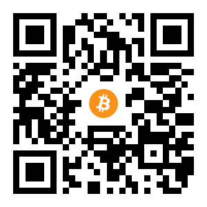 bitcoin:16w6sZBDP58yyeyZAcvnxcEGJpwR9amM6g black Bitcoin QR code