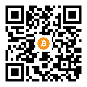 bitcoin:16w8WZ8Ub1Whk6SP4cw4op5cgyRVsb77T8 black Bitcoin QR code