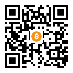 bitcoin:16wZTy3HfScRv4W2mYe8SjBDBFhhaCqvg4 black Bitcoin QR code