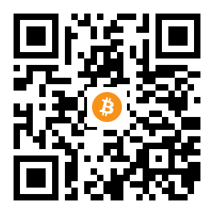 bitcoin:16xNnaJvEuWFUCuVDwa38HLWFKXXeu5XeH black Bitcoin QR code