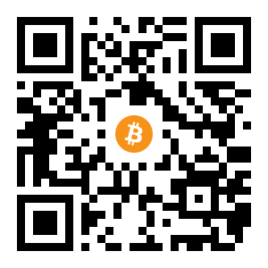bitcoin:16xxSmrZpYJZQFfqZ9kVEvyjGvPrBVts3Z black Bitcoin QR code