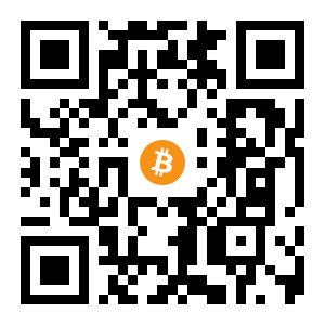 bitcoin:16yu8rUV3kuiZBaBs4L8uTRBckFthLDhSx black Bitcoin QR code