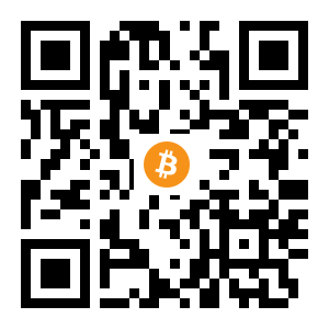 bitcoin:16zJDVA3oQ56wUqgPN6VFTT7BReVDDEFvA black Bitcoin QR code