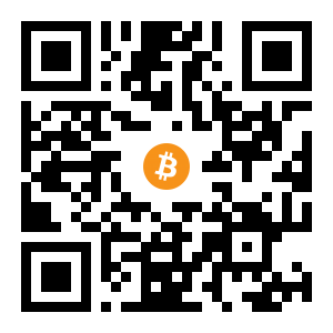 bitcoin:16zaJ4bq29ML4qW5yQtBQVF4ohLqAhURgz black Bitcoin QR code