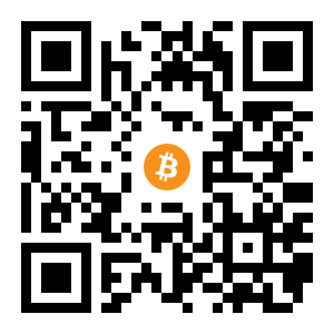 bitcoin:172Kp6ThfMgvkzp2Wb8C9YDvthKGm6144z black Bitcoin QR code
