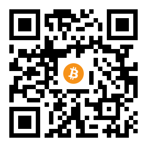 bitcoin:172pUHY7d1TRvBo45R5mQ1rj3r2Q7hxsXU black Bitcoin QR code