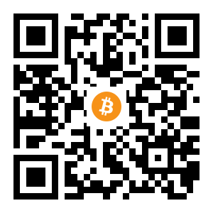 bitcoin:173yDGKKVDcmyisznAJWDjhw6H6L6PH7WE black Bitcoin QR code