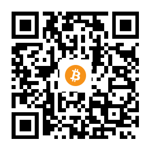 bitcoin:175Vm3p3LWtJJdN5mSpv7RQWhx8tqUZzB5 black Bitcoin QR code