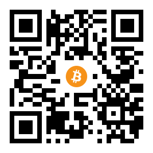 bitcoin:175dvF3bNYhTVQXfXD9d56mSkzcEkcgmg9 black Bitcoin QR code