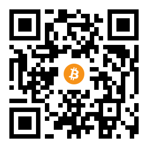 bitcoin:175whHtGiPWXQGvY9iXCtLUk6CtG8pL47C black Bitcoin QR code