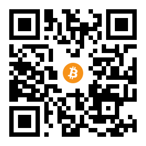 bitcoin:175yUXCp41ygmnmeSmbs6fM7wXnDQm9iN6 black Bitcoin QR code