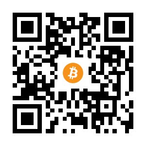 bitcoin:1768PY8nt6cQpnzgFdYoXFw3ep3BYwSzU2 black Bitcoin QR code