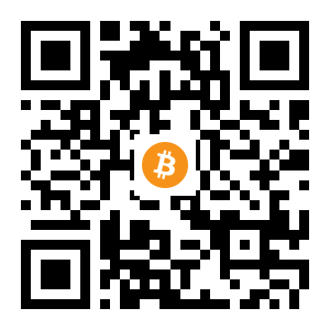 bitcoin:176AsW4PdjKpjZWdKfGWPKd1ffVPRvohcs black Bitcoin QR code