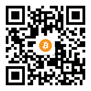 bitcoin:17ASEtNPHtSXWnZ2CZQc2ccQgprdzZD6yP black Bitcoin QR code