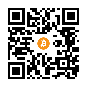 bitcoin:17ATkCqex9GbKXCTtQus4SVzgXttr4VFSU black Bitcoin QR code
