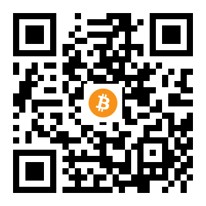 bitcoin:17Bh7V5C4NkK3SCrZVtTZhGUuu4dvEqoiB black Bitcoin QR code