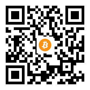 bitcoin:17D7BKkBcXwPHgpuhEXvX6m3HoYQRX6AjP black Bitcoin QR code