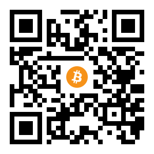 bitcoin:17EzK3LEAHMhxCGSrD2aRYJyRDeYyAfDCv black Bitcoin QR code
