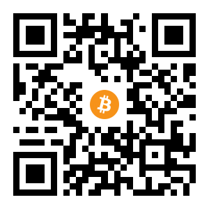 bitcoin:17FLKPU3Do7mBG59f29Mn4BkcG6V1KHfba black Bitcoin QR code