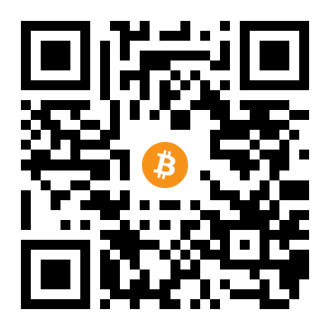 bitcoin:17K1ZkKYHZhoztQ65vVrxbFzV1H3dyH6TC black Bitcoin QR code