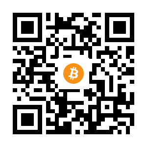 bitcoin:17LXcQqgXohzJQq6fnCW4J2PSdhdRvFiW8 black Bitcoin QR code