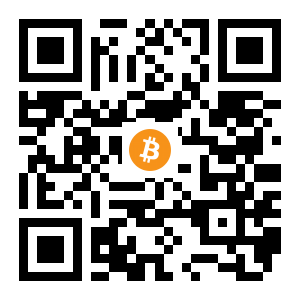 bitcoin:17MRA7Pw5q7iDckSNpab7dmLPN9gCL3cY3 black Bitcoin QR code