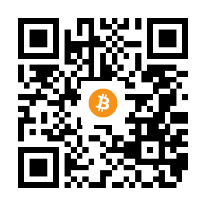 bitcoin:17P4icoViwmb4aCgrgmbdzcxibFft9WUN1 black Bitcoin QR code