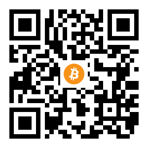 bitcoin:17PK3MPsueg73WeLPK7AfV1MHe9dkQ9HHK black Bitcoin QR code